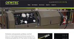 Desktop Screenshot of dewtec.co.nz